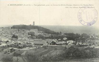 CPA FRANCE 91 "Montlhéry, vue Générale prise du coteau des petits champs"