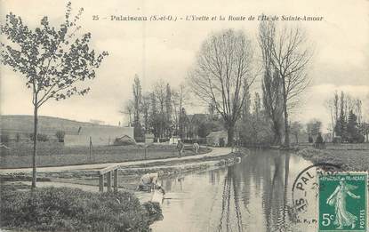 CPA FRANCE 91 "Palaiseau, l'Yvette et la route de l'Ile de Sainte Amour"