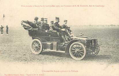 CPA FRANCE 54 "Nancy, fête en l'honneur de SM Sisowath, Roi de Cambodge" / AUTOMOBILE