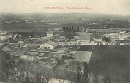 / CPA FRANCE 26 "Chabeuil, vue générale de la Balme"