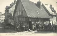 14 Calvado CPA FRANCE 14 "Honfleur, vieux Pignon, place du puits"