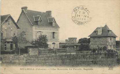 CPA FRANCE 14 "Riva Bella, villas Mauricette"
