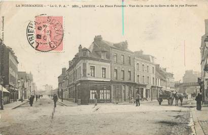 CPA FRANCE 14 "Lisieux, la place Fournet"