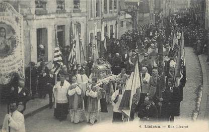 CPA FRANCE 14 "Lisieux, rue Livarot"