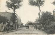 14 Calvado CPA FRANCE 14 "Saint Aubin sur Mer, la grande rue"