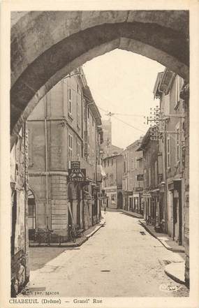 / CPA FRANCE 26 "Chabeuil, grand'rue"