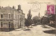 26 DrÔme / CPA FRANCE 26 "Marsanne, l'hôtel de ville  et l'église"