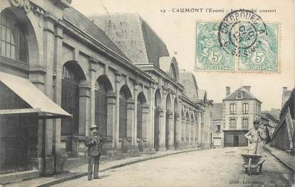 CPA FRANCE 14 "Caumont l'Eventé, le marché couvert"