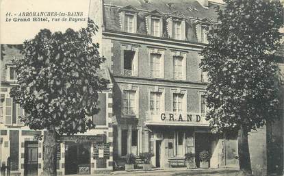 CPA FRANCE 14 "Arromanches Les Bains, le grand hôtel"