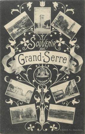 / CPA FRANCE 26 "Souvenir de Grand Serre"