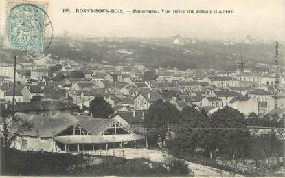 CPA FRANCE 93 "Rosny sous Bois, panorama"
