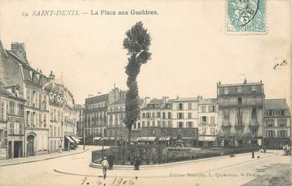 CPA FRANCE 93 "Saint Denis, la place aux Gueldres"