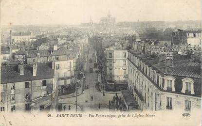 CPA FRANCE 93 "Saint Denis, vue panoramique"