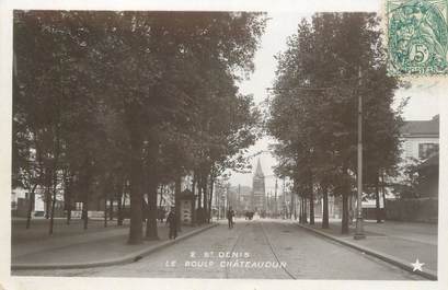 CPA FRANCE 93 "Saint Denis, le boulevard Chateaudun"