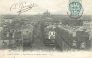 93 Seine Saint Deni CPA FRANCE 93 "Saint Denis, panorama pris de l'église neuve "