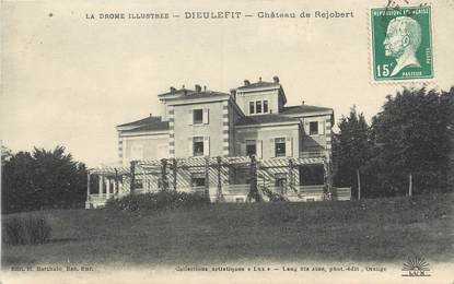 / CPA FRANCE 26 "Dieulefit, château de Rejobert"