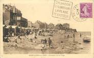 14 Calvado CPA FRANCE 14 "Saint Aubin sur Mer, animation de la plage"