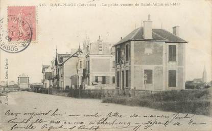 CPA FRANCE 14 "Rive Plage, la petite voisine de Saint Aubin sur Mer"