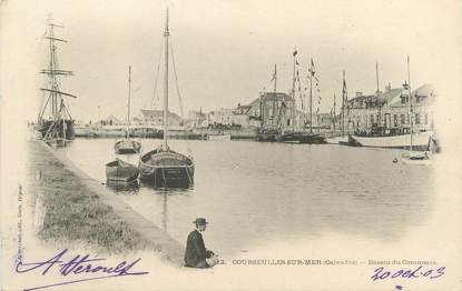 CPA FRANCE 14 "Courseulles sur Mer, bassin du commerce"