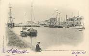 14 Calvado CPA FRANCE 14 "Courseulles sur Mer, bassin du commerce"