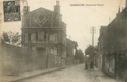 CPA FRANCE 14 "Courseulles, pension de famille"