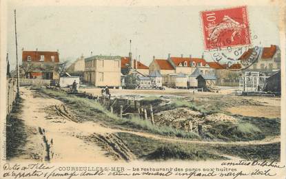 CPA FRANCE 14 "Courseulles sur Mer, le restaurant du parc aux huitres"