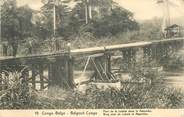 Afrique CPA CONGO BELGE "Pont de la Lukula dans le Mayumbe"