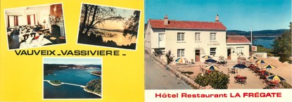 CPSM LIVRET FRANCE 23 "Bourganeuf, hôtel restaurant La Frégate"