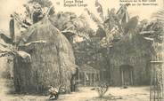 Afrique CPA CONGO BELGE "habitations sur le Haut Congo"