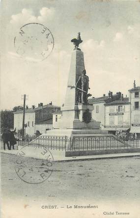 CPA FRANCE 26 "Crest, le monument"