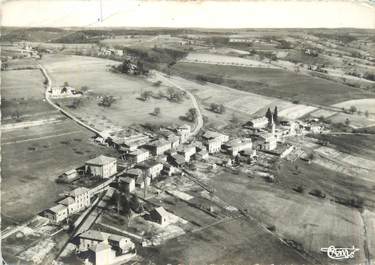 CPSM FRANCE 26 "Montrigaud, vue générale aérienne"