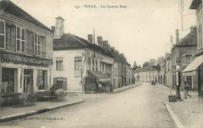 / CPA FRANCE 77 "Voulx, les quatres rues"