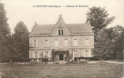 CPA FRANCE 24 "Le Buisson, château de Bellerive"