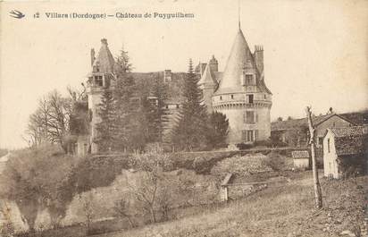 CPA FRANCE 24 "Villars, château du Puyguilhem"