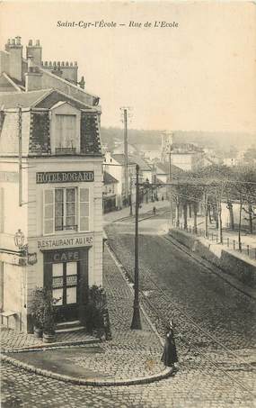 CPA FRANCE 78 "Saint Cyr l'Ecole, rue de l'Ecole"