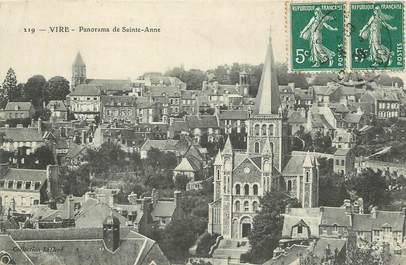 / CPA FRANCE 14 "Vire, panorama de Sainte Anne"