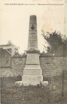 CPA FRANCE 70 "Val Saint Eloy, monument commémoratif"