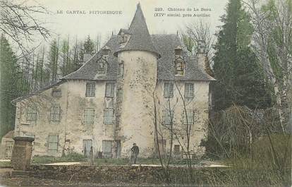 / CPA FRANCE 15 "Près Aurillac, château de La Beau"