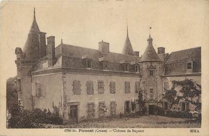 CPA FRANCE 23 "Pionnat, château de Bogenet"