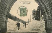 15 Cantal / CPA FRANCE 15 "Le lioran en hiver, sortie du tunnel"