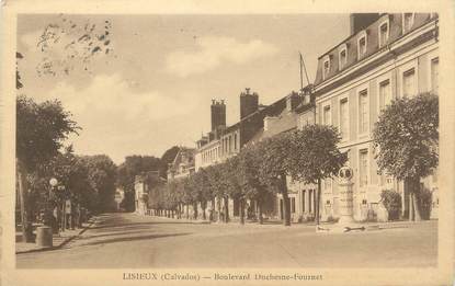 CPA FRANCE 14 "Lisieux, Boulevard Duchesne Fournet"