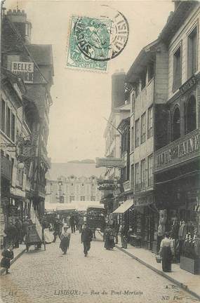 CPA FRANCE 14 "Lisieux, rue du Pont Mortain"