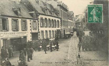 CPA FRANCE 22 "Pontrieux, place de la liberté"