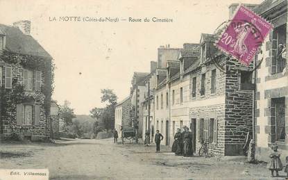CPA FRANCE 22 "La Motte, route du cimetière"