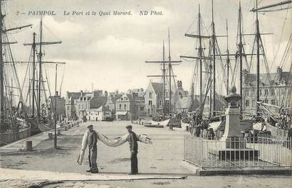 CPA FRANCE 22 "Paimpol, le port et le quai Morard"