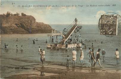 CPA FRANCE 22 "Saint Quay Portrieux, les joies de la plage"