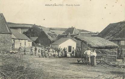 CPA FRANCE 21 "Huilly, place du lavoir"