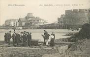 35 Ille Et Vilaine / CPA FRANCE 35 "Saint Malo, les parcs à homards, la plage"