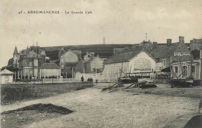 CPA FRANCE 14 "Arromanches , la grande Cale"