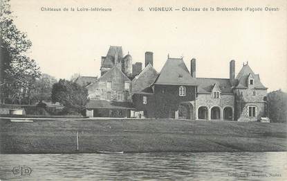 CPA FRANCE 44 "Vigneux, château de la Bretonnière "